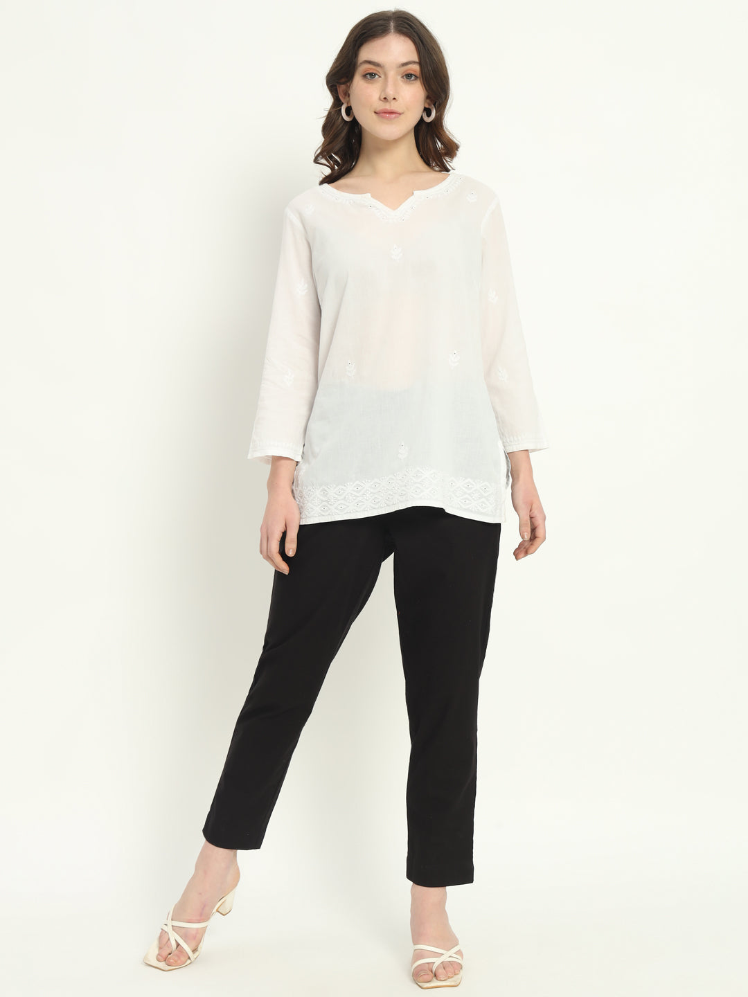 BLACK COTTON PANTS BLACK COTTON PANTS
