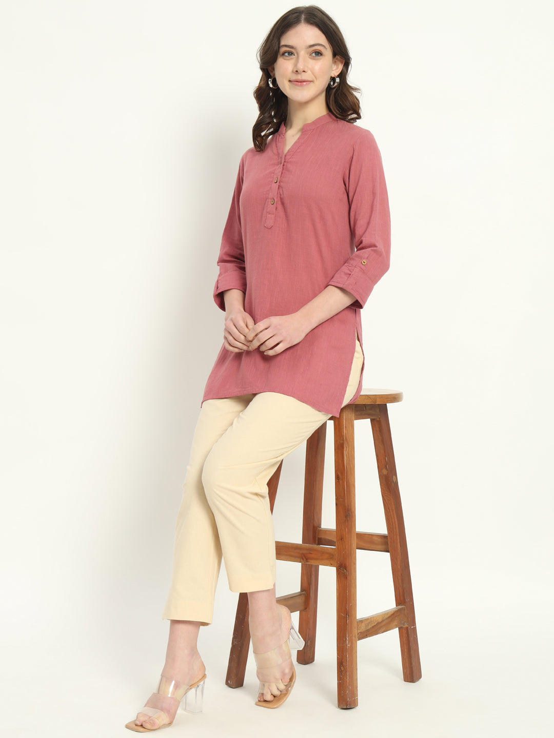 BEIGE COTTON PANTS BEIGE COTTON PANTS