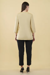 BEIGE LINEN SHORT KURTA BEIGE LINEN SHORT KURTA