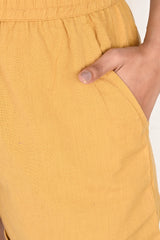 BEIGE COTTON SHORTS BEIGE COTTON SHORTS