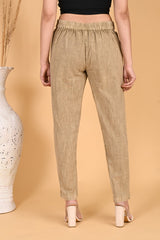 GREY DENIM COTTON PANTS - SKYTICK GREY DENIM COTTON PANTS - SKYTICK