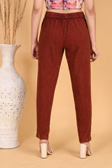 GREY DENIM COTTON PANTS - SKYTICK GREY DENIM COTTON PANTS - SKYTICK