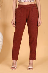 DENIM COTTON PANTS DENIM COTTON PANTS
