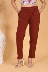 DENIM COTTON PANTS DENIM COTTON PANTS