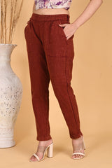 DENIM COTTON PANTS DENIM COTTON PANTS