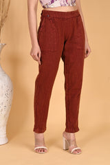 DENIM COTTON PANTS DENIM COTTON PANTS
