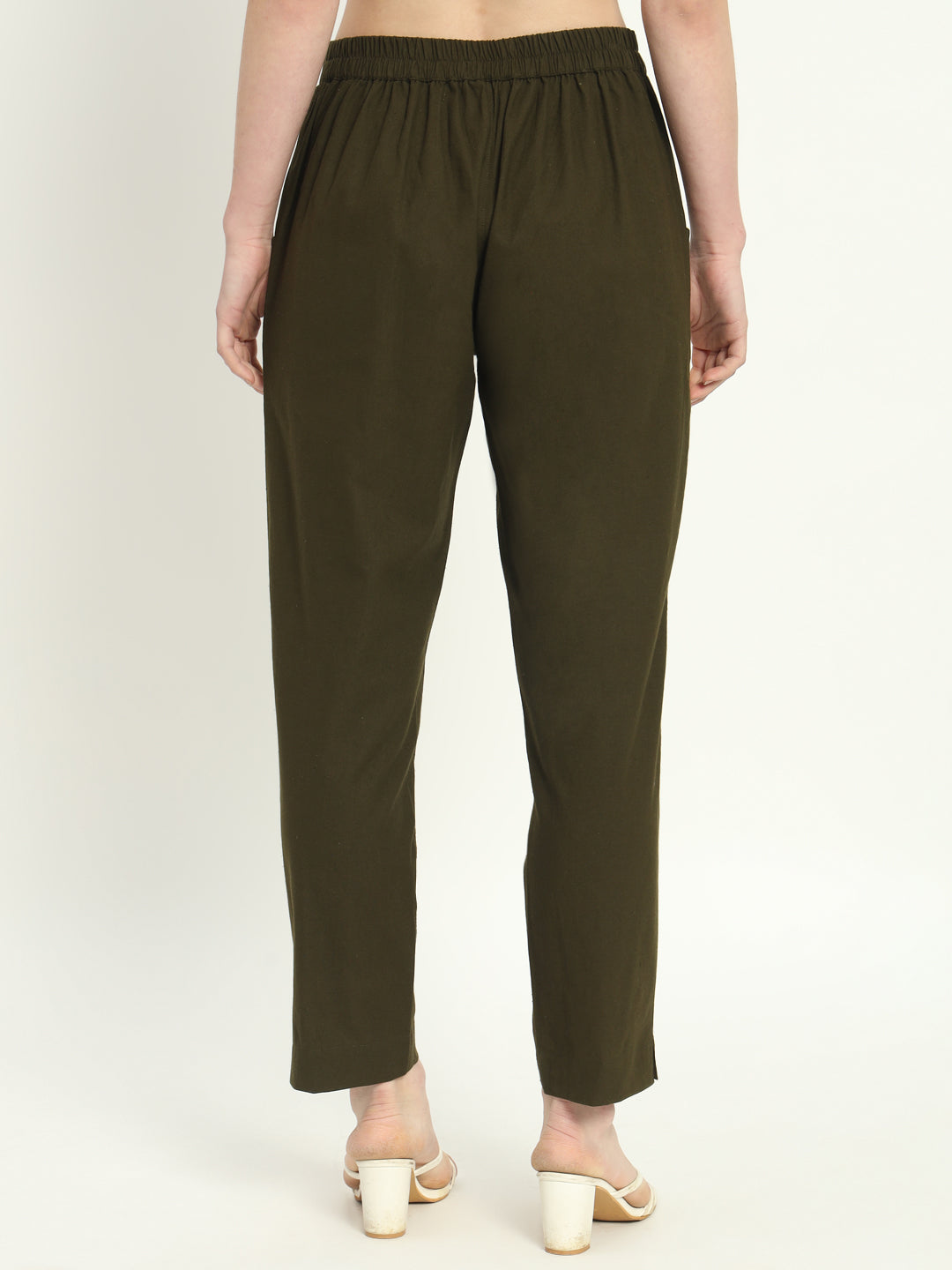 tapered Olive Green Pants