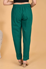 RAMA GREEN CLASSIC COTTON PANTS - SKYTICK